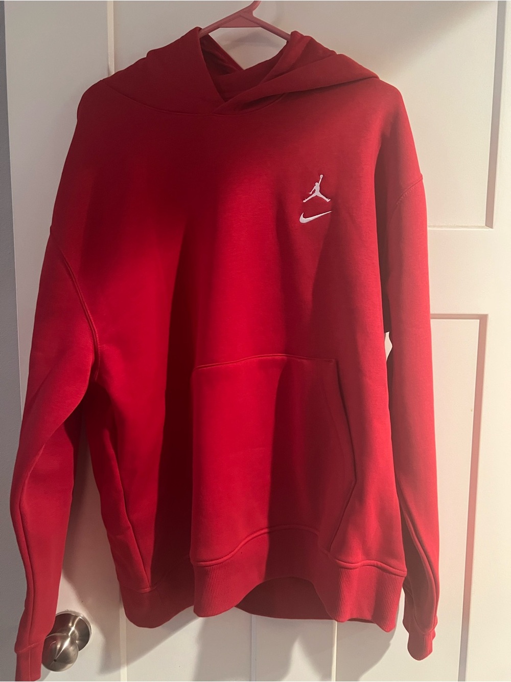Red Jordan x Nike Pullover Hoodie Set ( hoodies and pants) - NEVER WORN